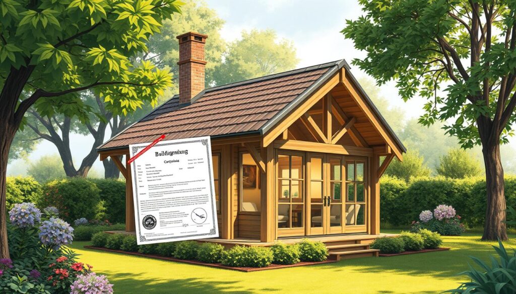 Baugenehmigung Gartenhaus