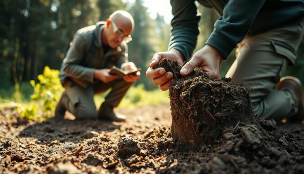 Bodenbeschaffenheit prüfen