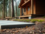 was ist der beste untergrund für ein ferienhaus aus holz?