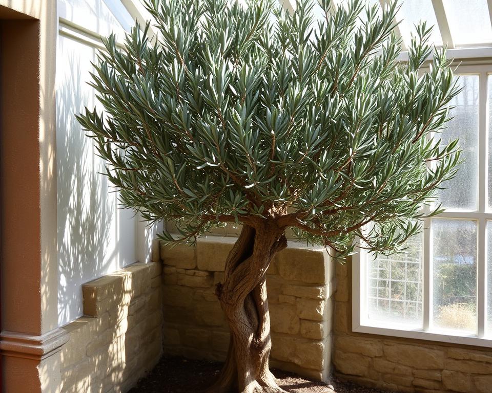 Olivenbaum Winterquartier