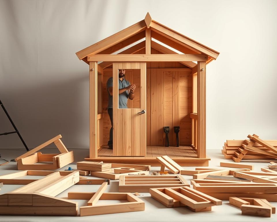 Gartenhaus Montage Vergleich